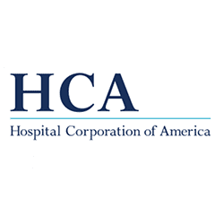 A logo of hospital corporation of america