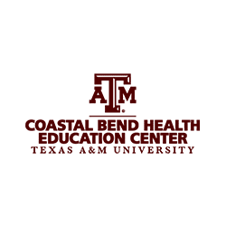 A logo of the coastal bend health education center.