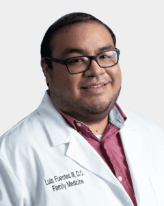 Luis Fuentes, D.O. <br>Internal Medicine<br>